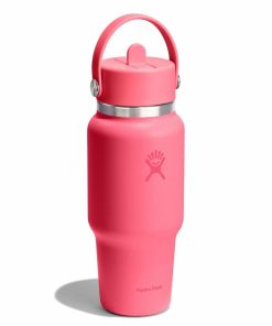 24 oz Travel Bottle with Flex Straw Cap
