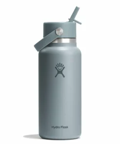 32 oz Wide Mouth with Flex Straw Cap