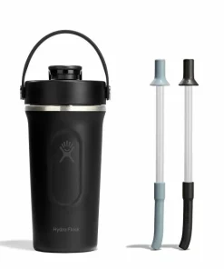 Shaker Bottle and Straw Bundle